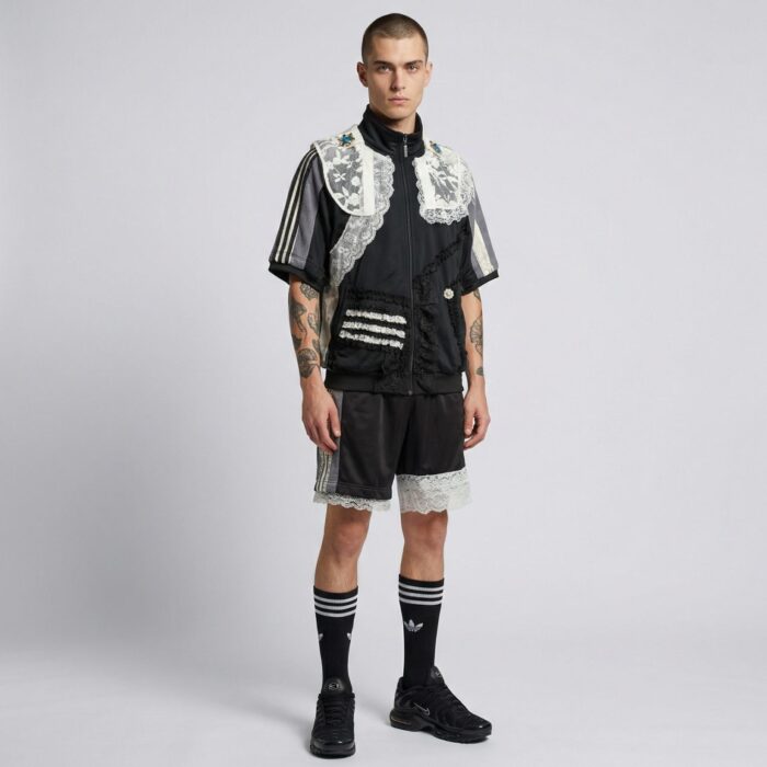 Ensemble Adidas 90's vintage upcyclé par Aliona Sama