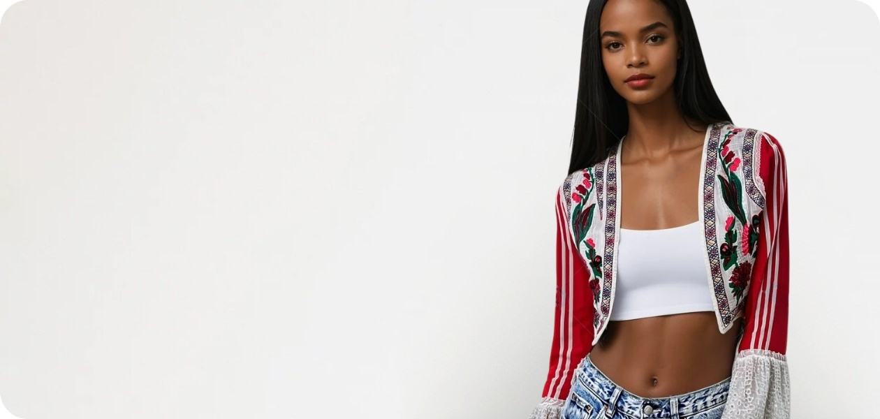 collection de hauts et de tops upcyclés de la créatrice Aliona Sama